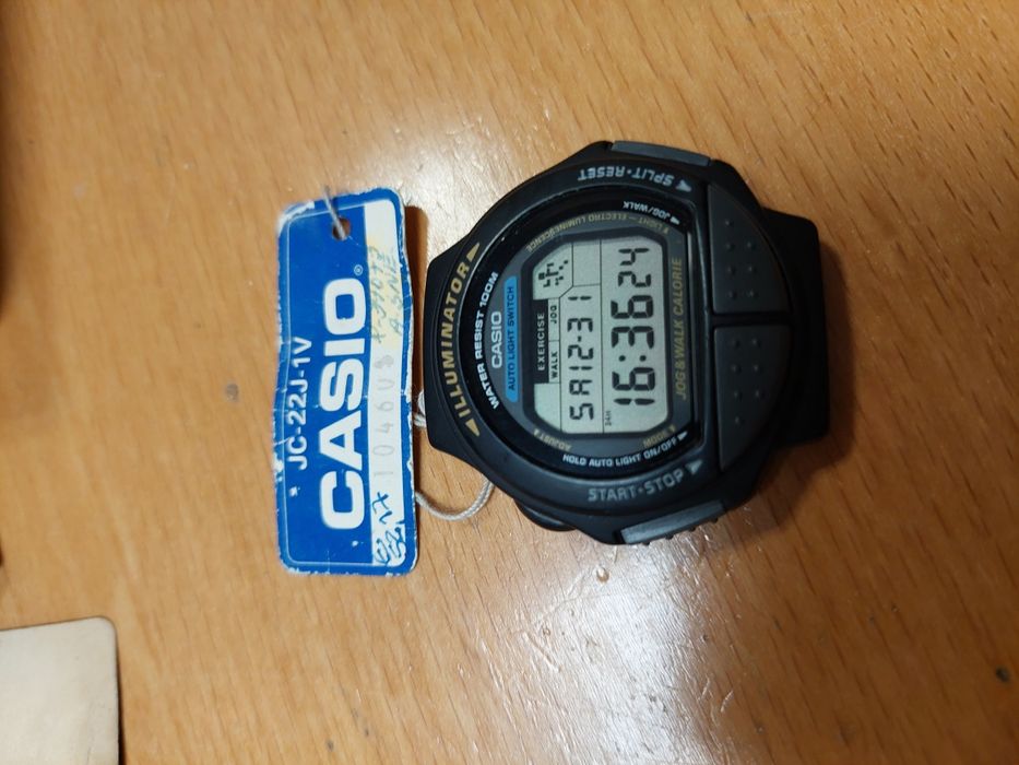 Casio vintage jog&walk calorias