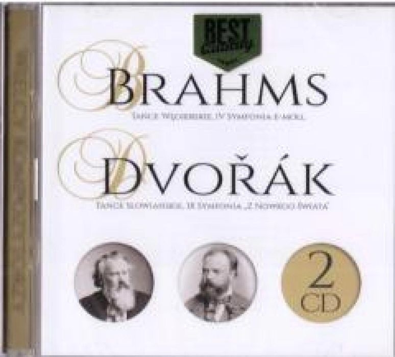 Wielcy kompozytorzy - Brahms, Dvorak (2 CD)