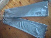 Spodnie jensowe szare Massimo Dutti