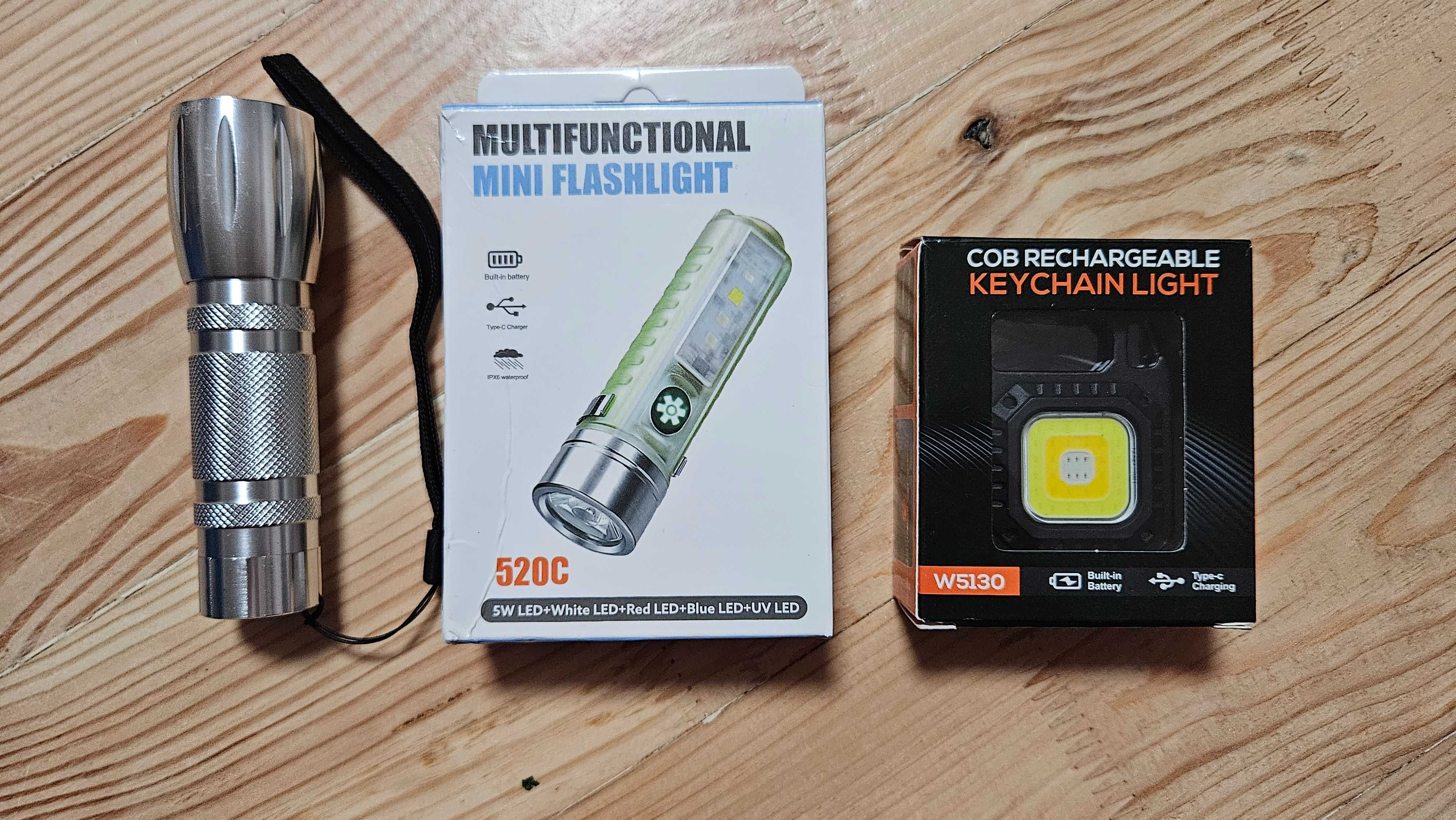 Ліхтарі Fenix, Olight, Lumintop, BORUiT, Sofirn, Nextool та Tank007