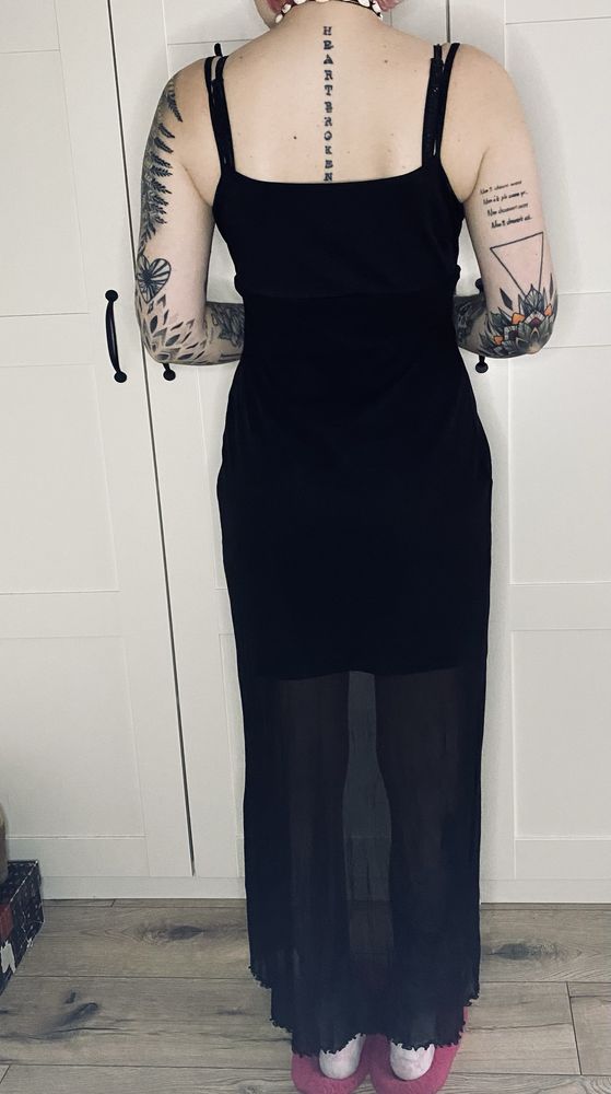 Sukienka mini maxi