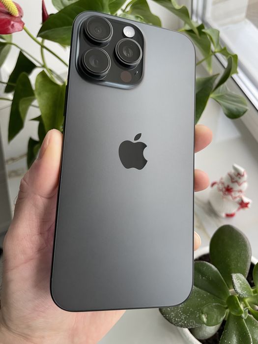 Фактивно Новий Apple iPhone 16 Pro Max Black 256 Gb Never Lock