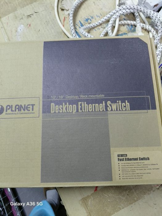 Switch 10/100mbs fsd1600 PLANET
