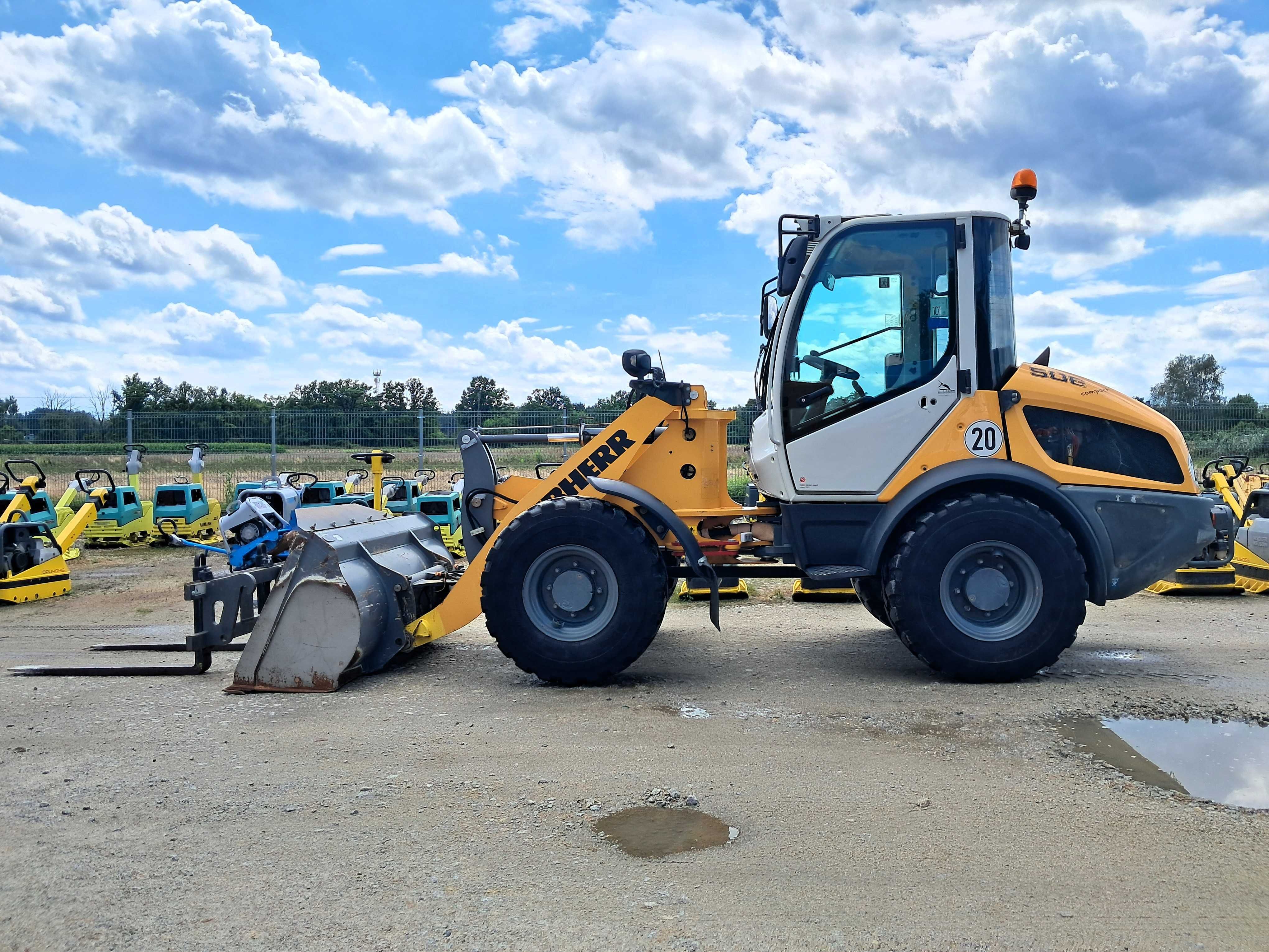 Ładowarka Kołowa LIEBHERR 506 Compact / 18r! / 6.3t! / 507 508 KRAMER