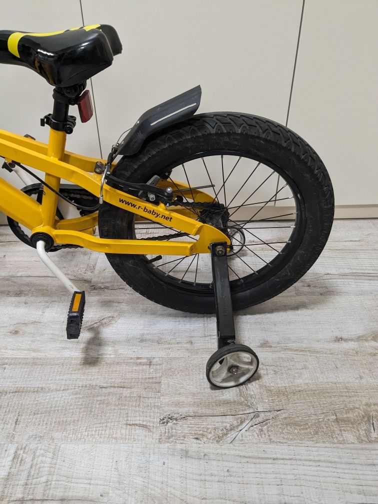 Дитячий велосипед 18" Bull Dozer з допоміжними колесами