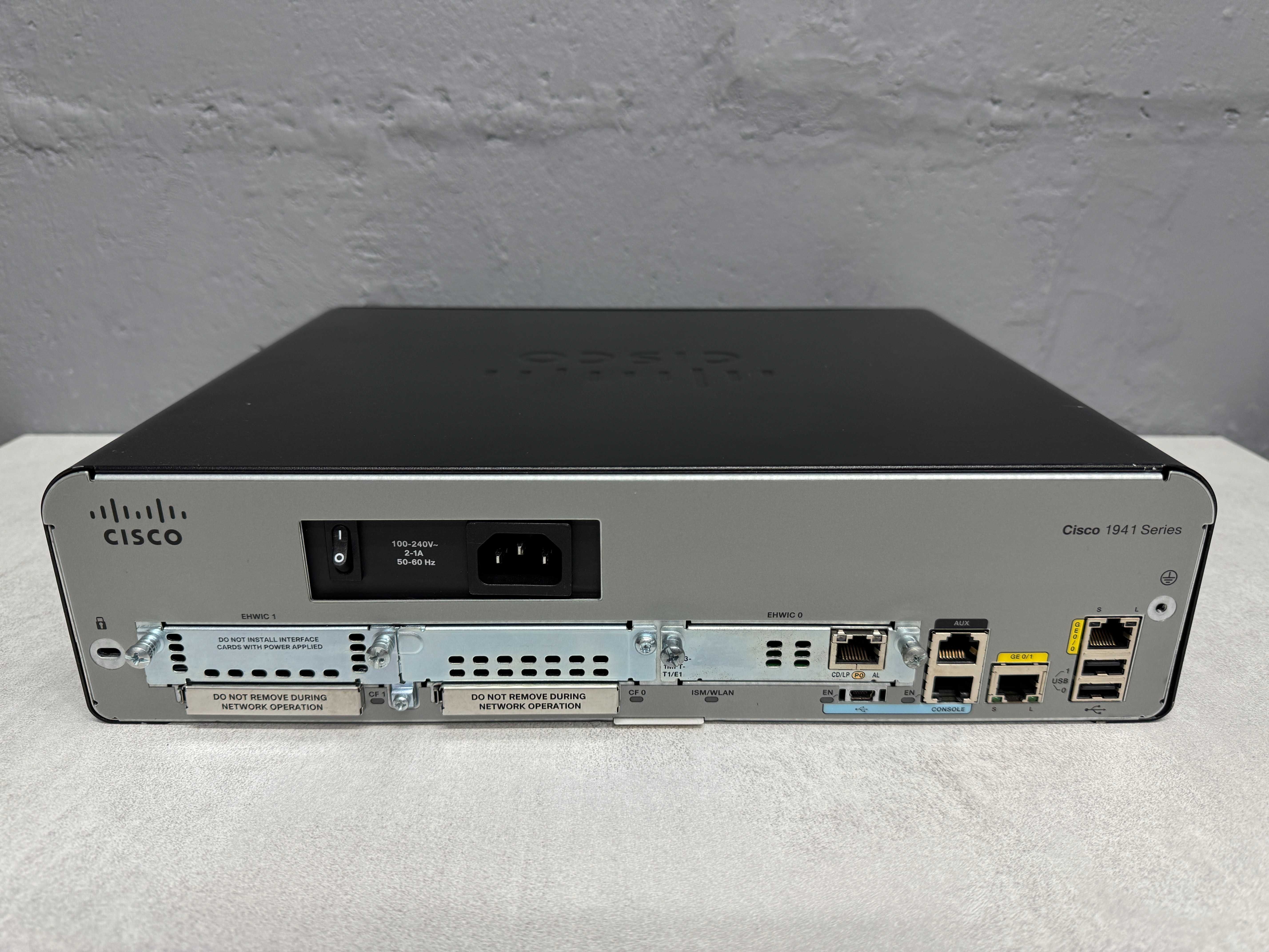 Маршрутизатор Cisco 1941 (Cisco 1941/K9) безнал/гарантия