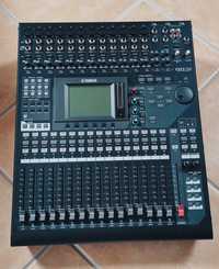Yamaha 96i01v mixer/interface/controladora audio c/ flight case