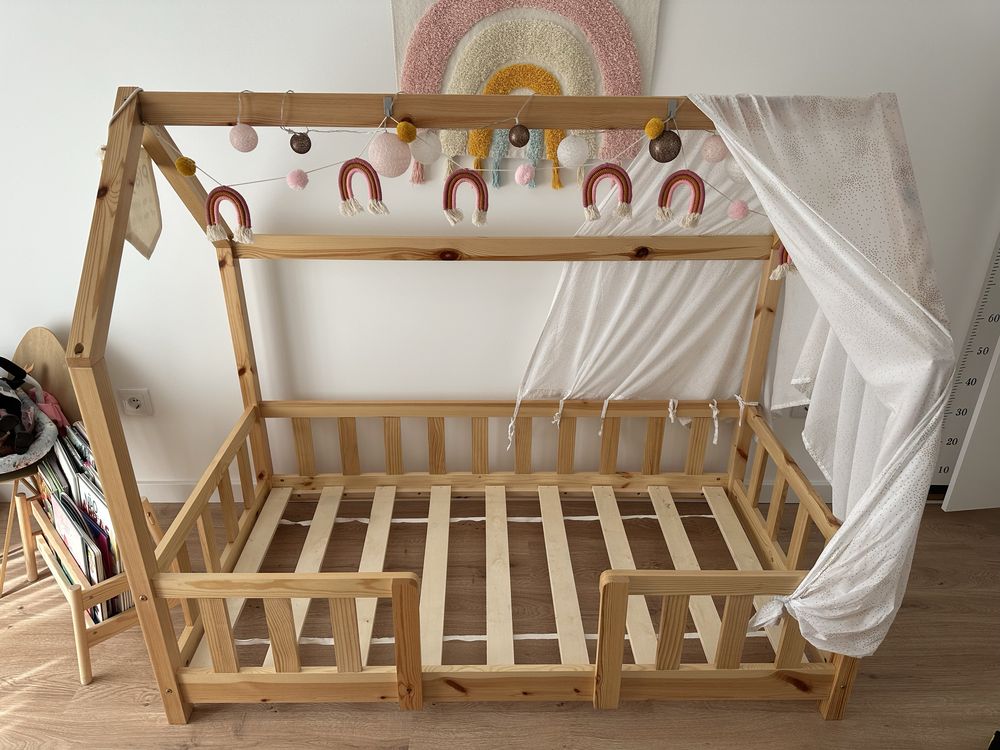 Cama montessori + colchão 70x140cm