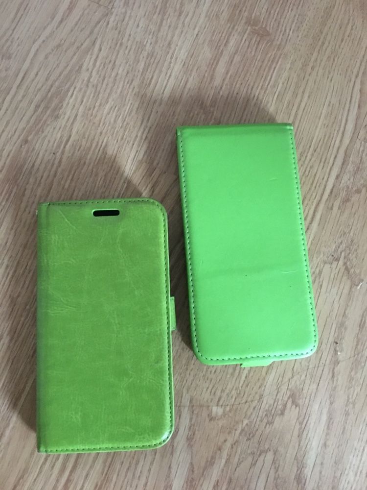 Etui na telefon samsung dwie sztuki zielone