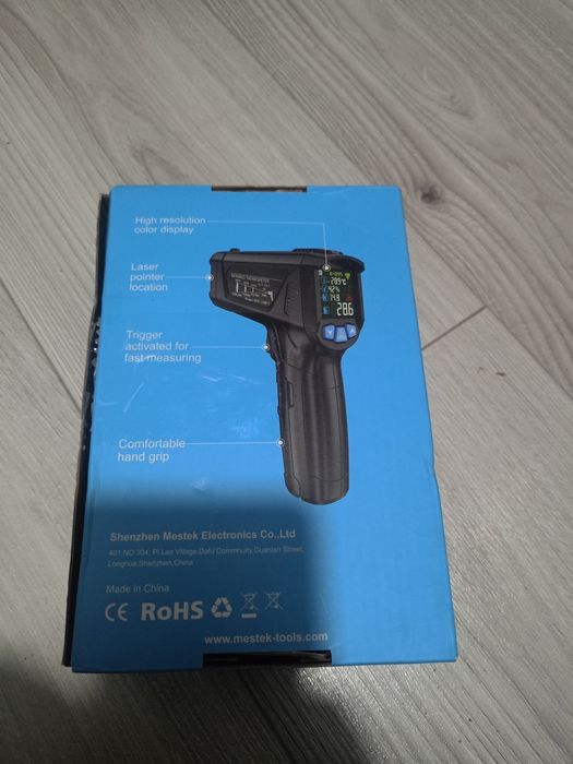 Промисловий інфрачервоний термометр (пірометр) MESTEK IR02C