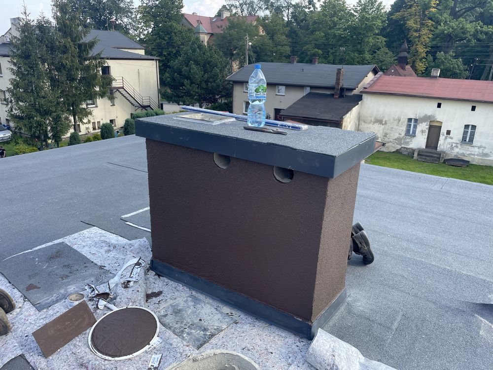 Frezowanie komina uszczelnianie  Szlamowanie darmowa wycena