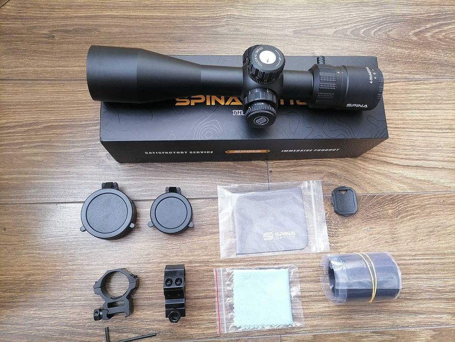 Spina Optics Compact 4-16x44E FFP. Новий фірмовий оригінальний приціл.