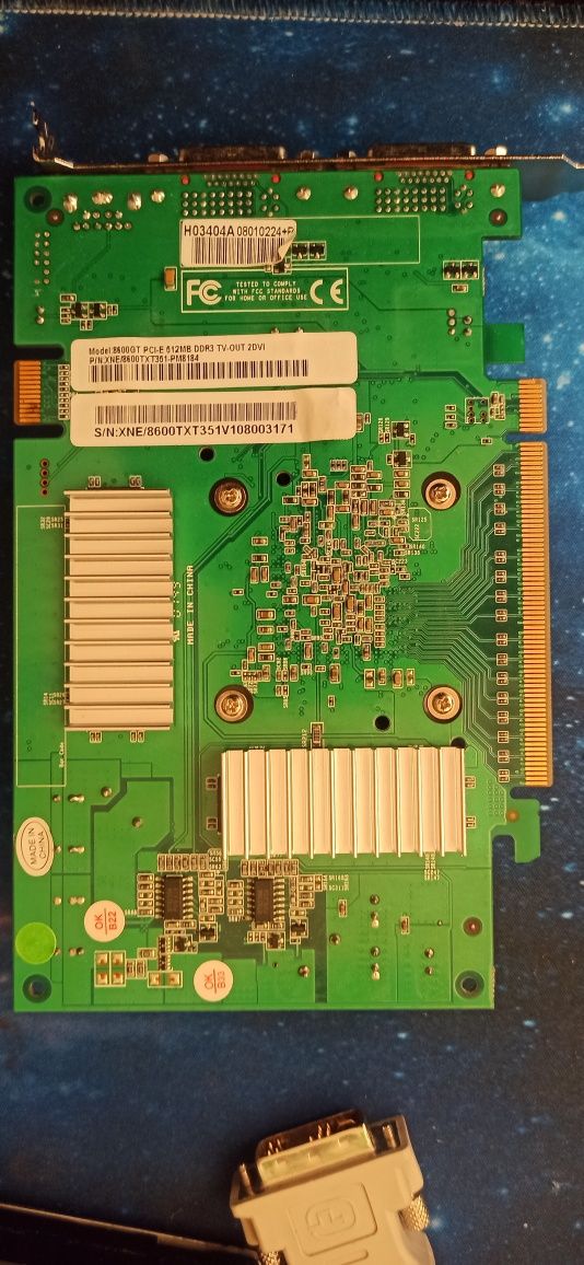 Gt 8600  ddr3 512 mb