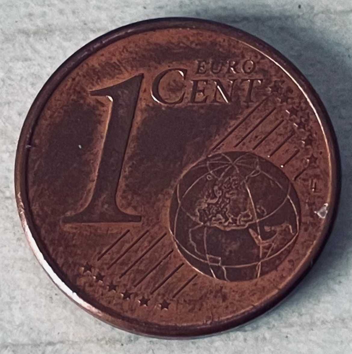 Moeda 1 céntimo Espanha 1999
