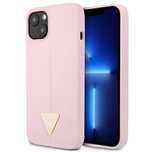 Etui Guess Silicone Triangle Na Iphone 13 Mini - Fioletowe