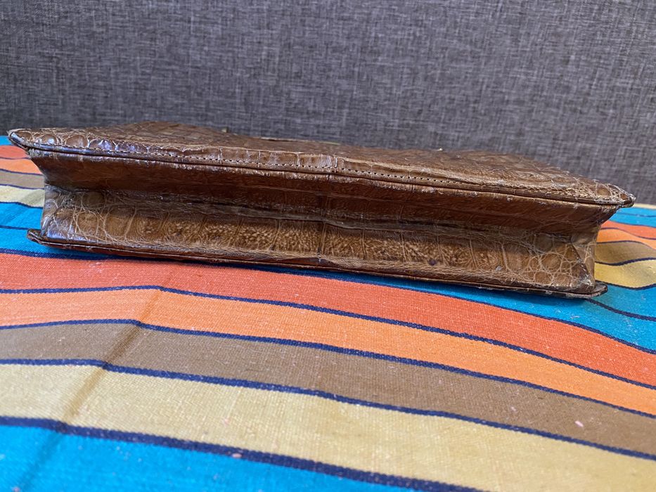 Сумка из кожи крокодила