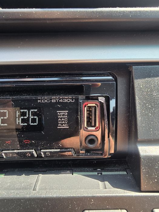 Radio kenwood usb bluetooth samochodowe