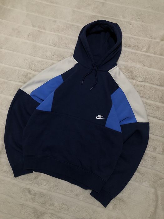 NIKE (M) Colourblock Retro мужской худи кофта толстовка пуловер оригин