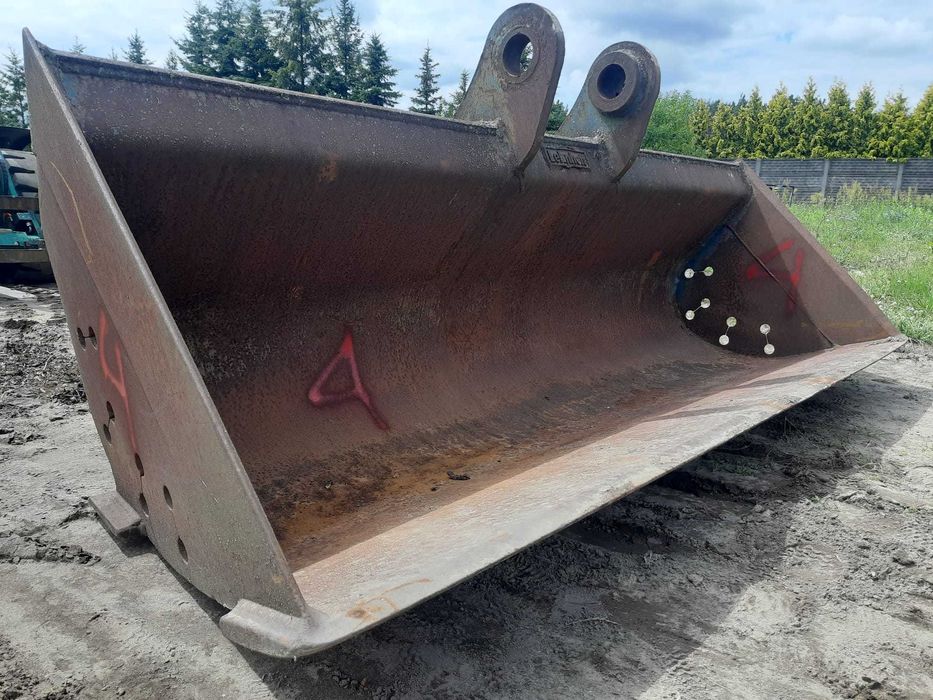 Lehnhoff skarpówka łyżka skarpowa do gąsienicowej  Lenhof Verachtert
