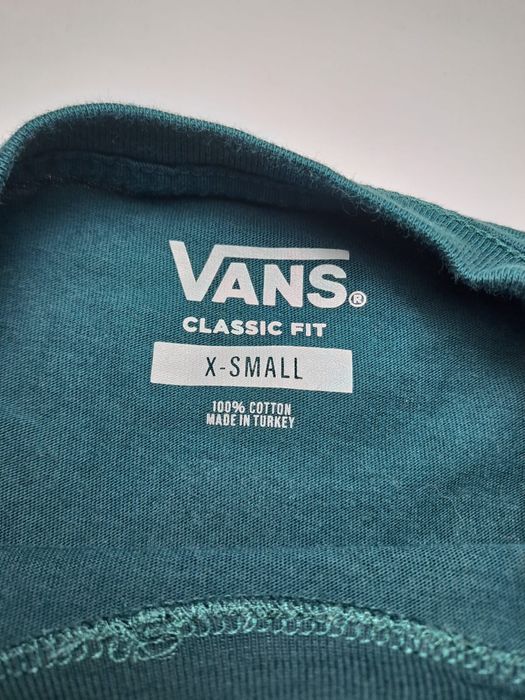 Longsleeve bawełniany Vans (XS)