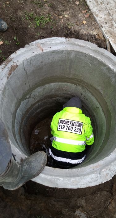 Studnie Głębinowe. Kregowe Renowacja pogłębianie i czyszczenie studni