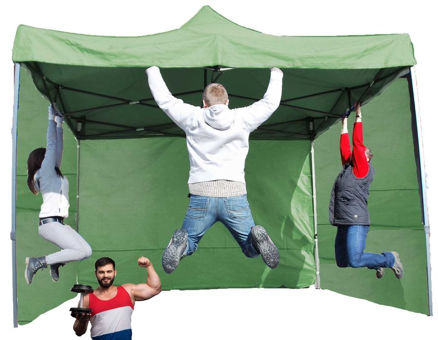 34kg 3x3 EXTRA MOCNY Namiot Handlowy Ogrodowy Pawilon Targowy Turek