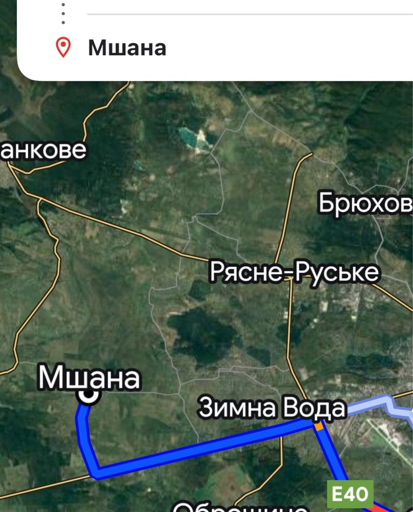 Продаж ділянки Мшана, кільце Городоцька 7 км Львів