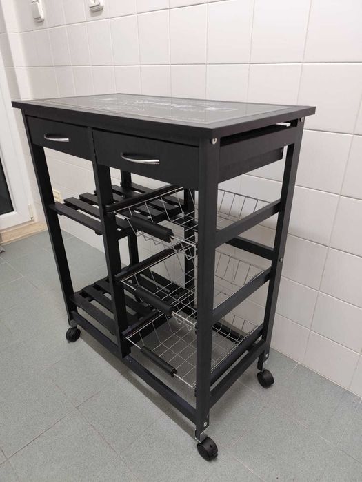 Carrinho de apoio para cozinha