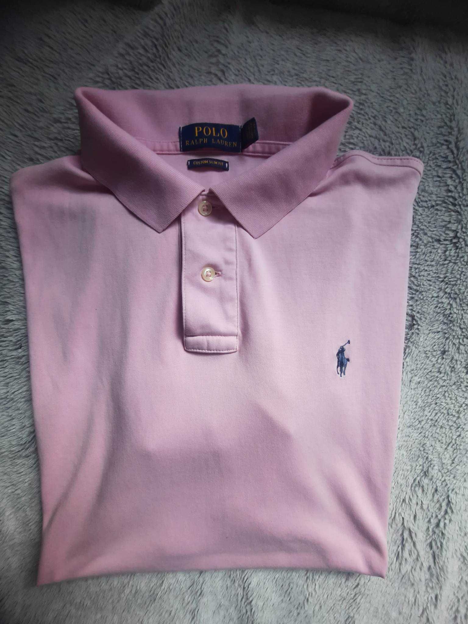 Ralph Lauren swietna koszulka polo xl custom slim fit