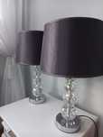 Lampa stołowa Black Red White glamour