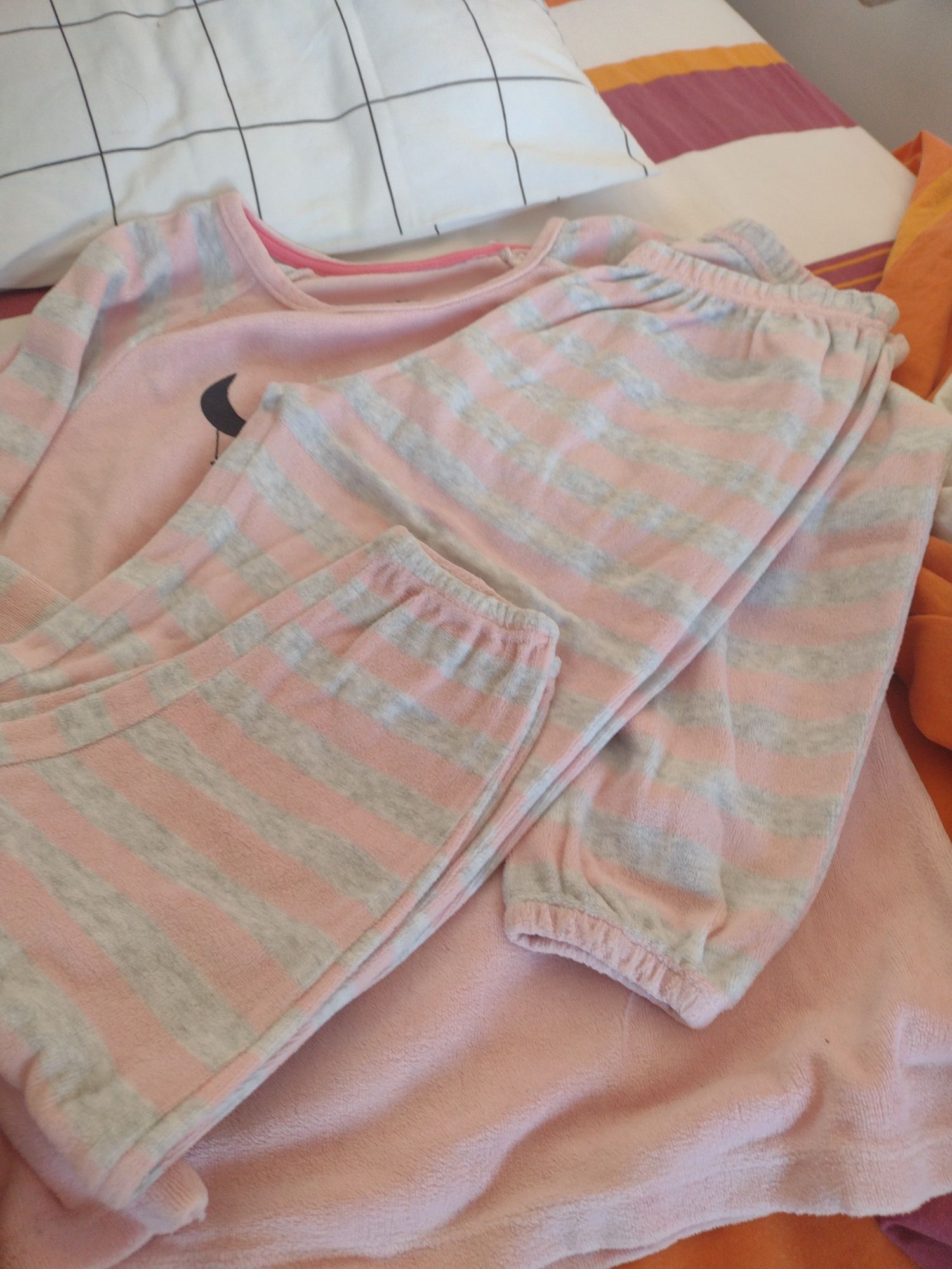 Pijamas veludos 9/10 anos