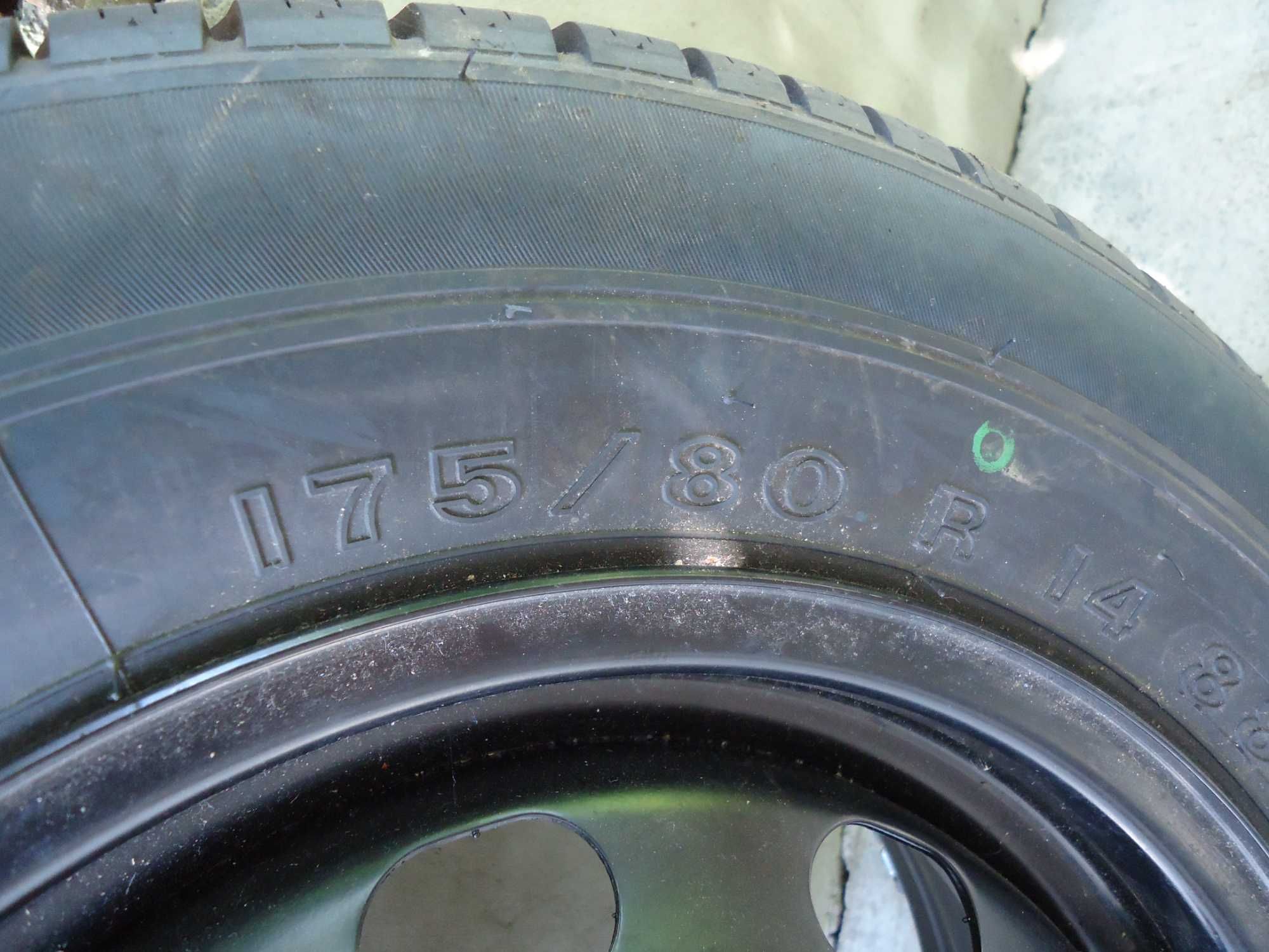 Запасне колесо запаска vw Bora golf 4 Octavia tour 5×100 175 80 R14