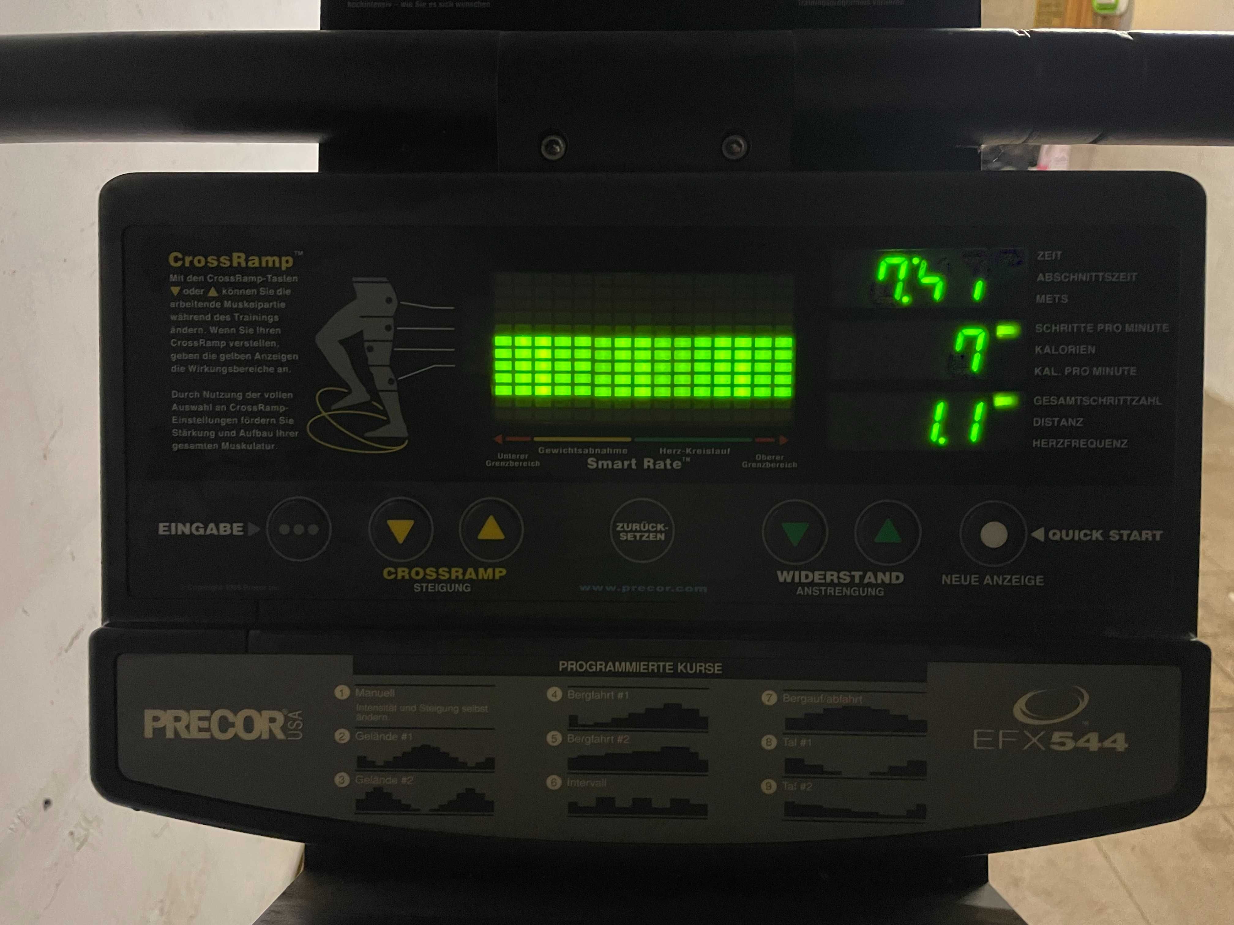 Profesjonalny orbitrek Precor EFX 544 prywatny