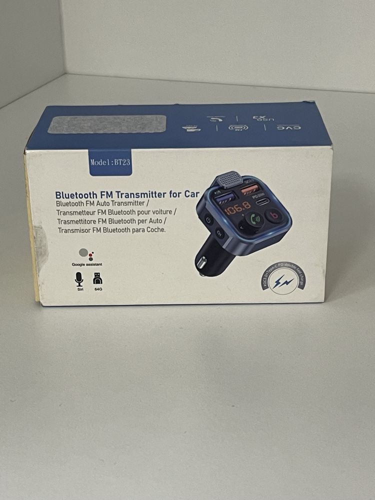 Transmiter Bluetooth samochodowy
