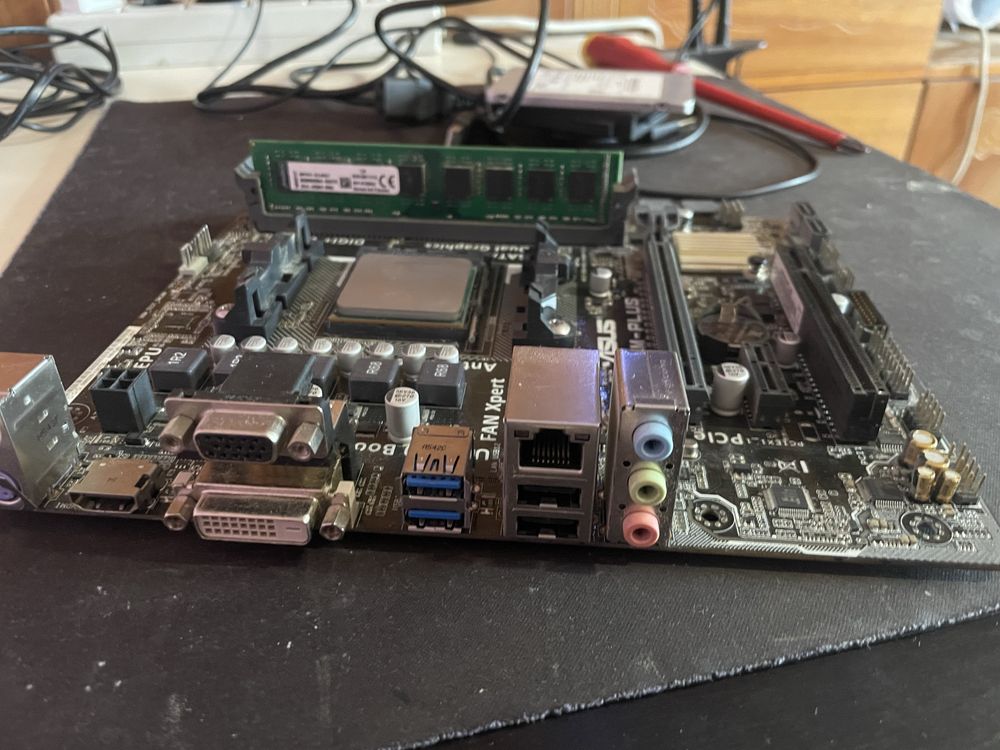 FM2 комплект, AMD A10 7850k, 16 Gb DDR3, Asus A68HM plus