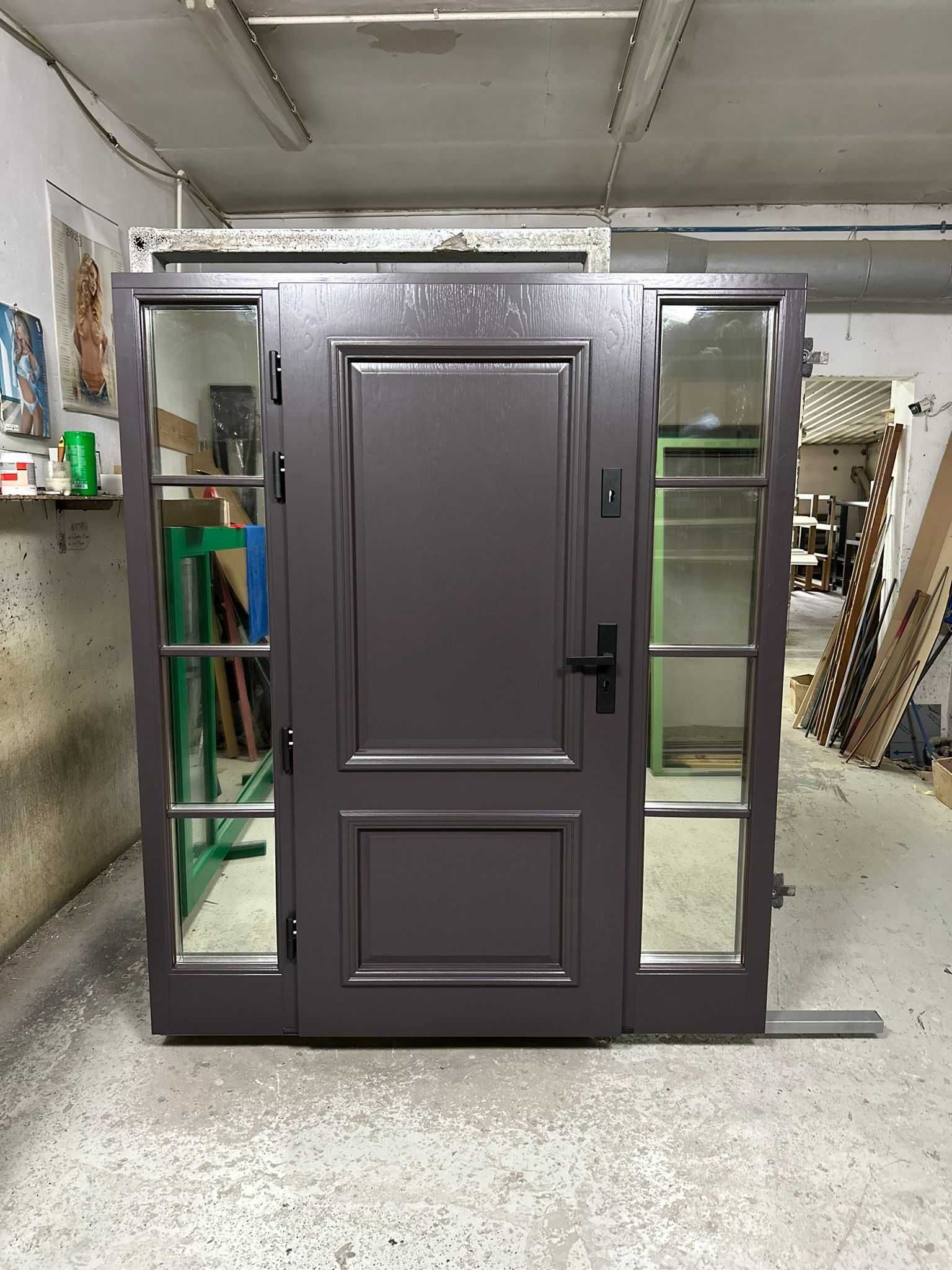 Drzwi drewniane dębowe zewnętrzne dostawa GRATIS czyste powietrze