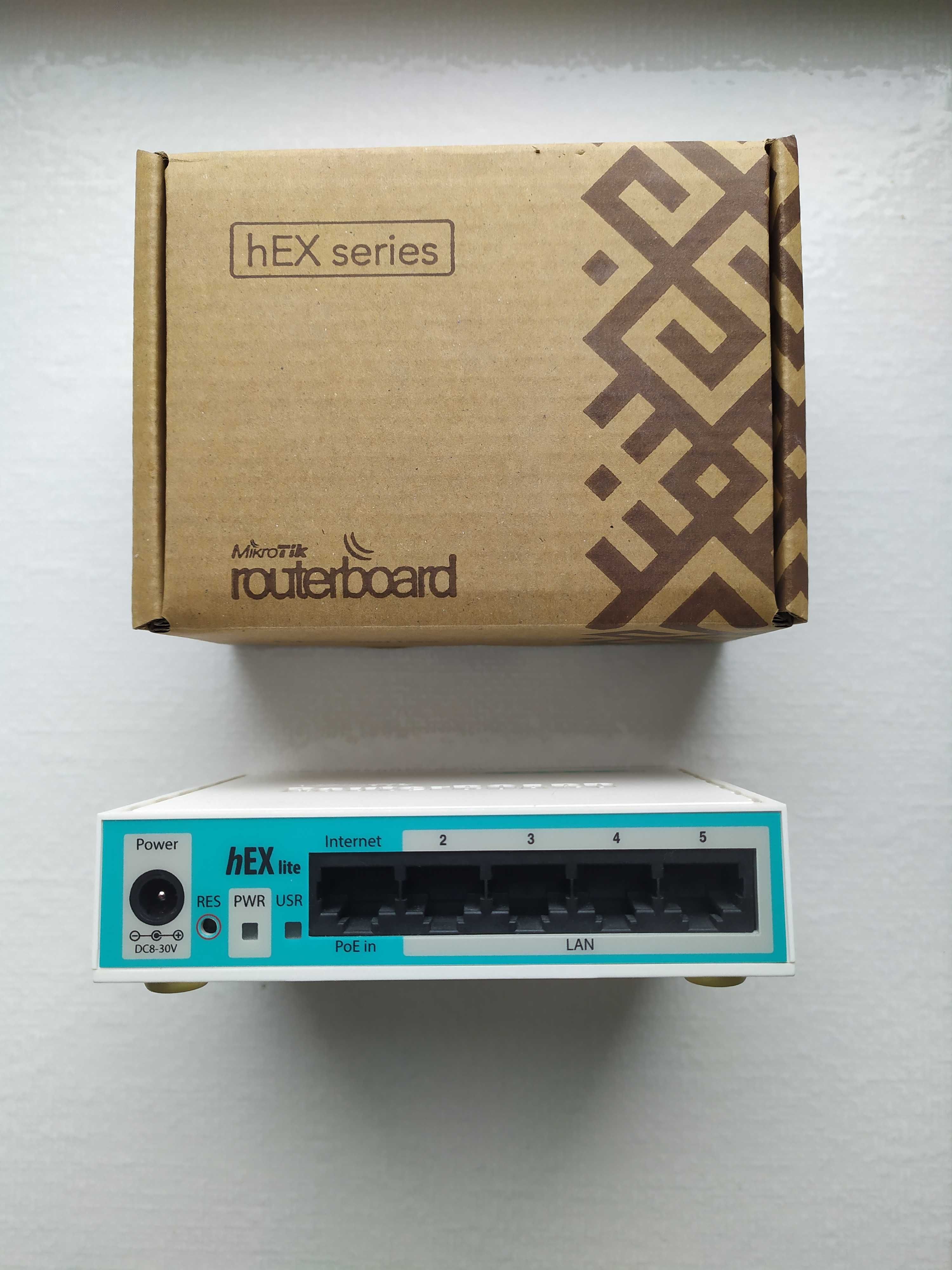 Маршрутизатор MikroTik hEX lite (RB750r2)