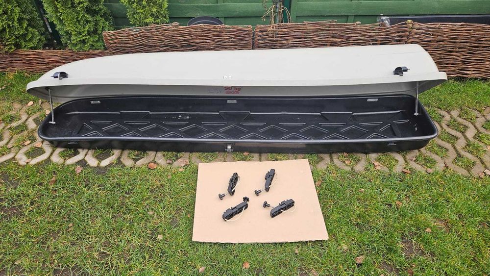Box dachowy Eurobox I 225 cm – 50 kg udźwigu + mocowania