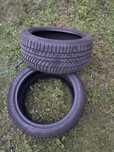 Zimowe opony 17” 4szt Continental 245/40 i Bridgestone 225/45,