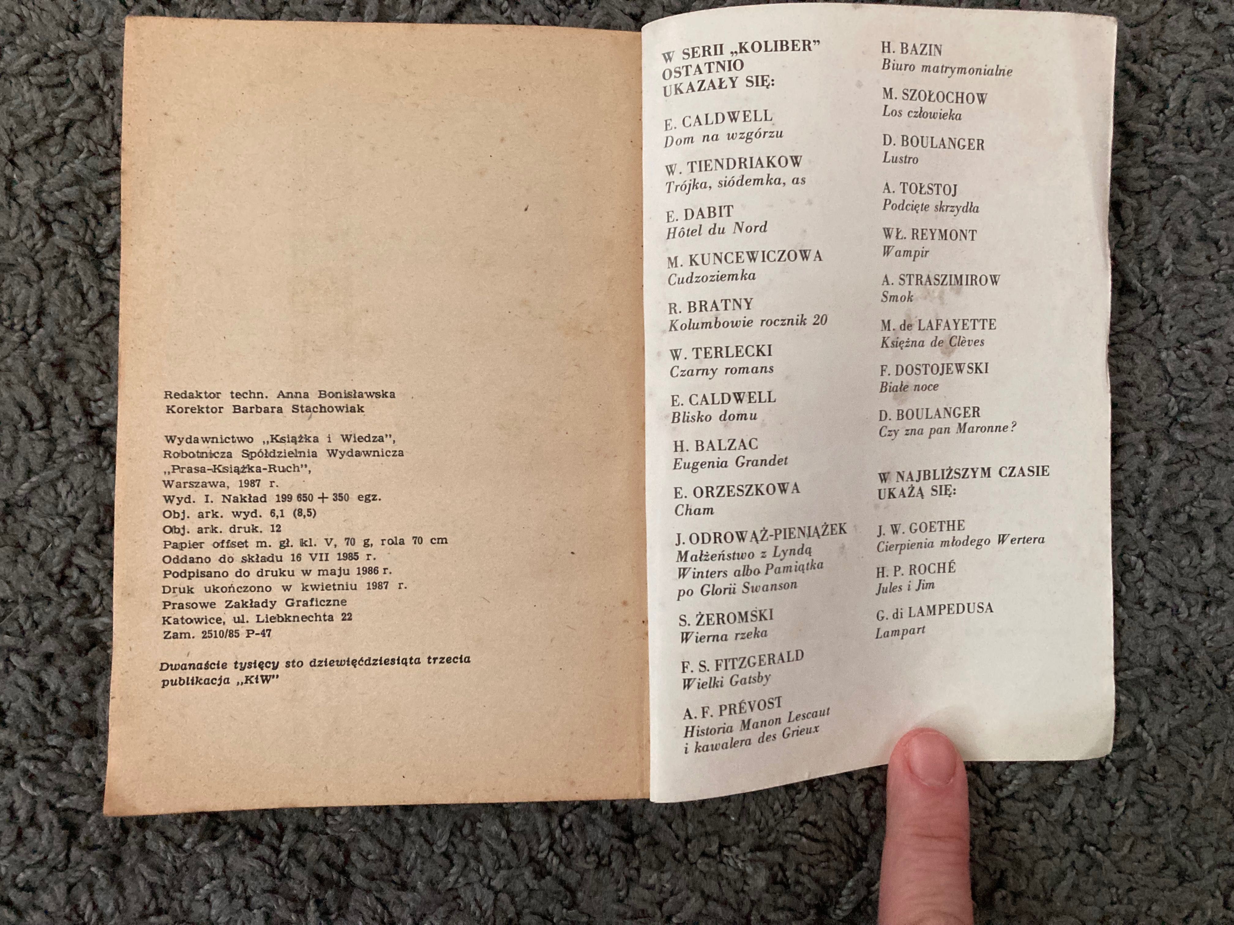 Lew Tołstoj sonata seria koliber
