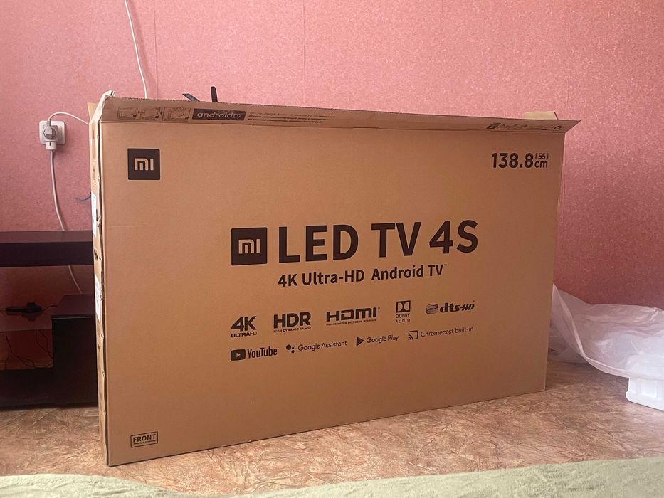 Телевизор 55" Xiaomi LED TV 4S 4K Ultra-HD Android TV