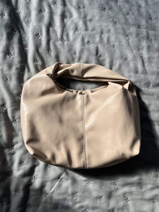 nowa kremowa torebka do ręki