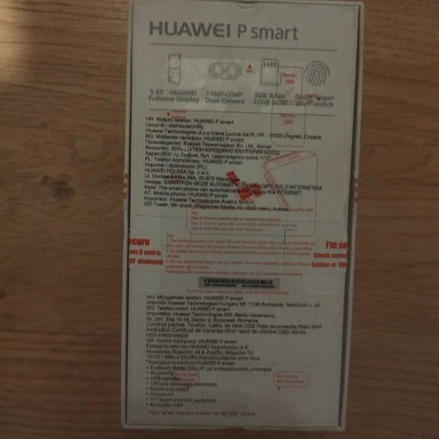 HUAWEI P smart gold