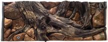Tło strukturalne do akwarium AMAZONKA 200x50 cm.