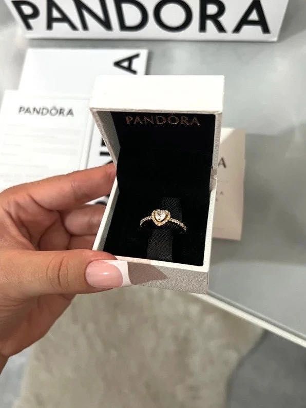 Anel Elevated Heart Pandora