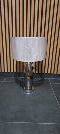 Lampa stołowa srebrna szklana Home&You 55cm