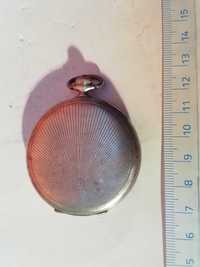 Zegarka kieszonkowy obustronnie kryty srebrny sygnowany Doxa
