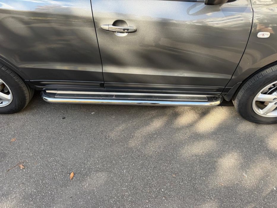 Бокові пороги , подножки хюндай hyundai santa fe