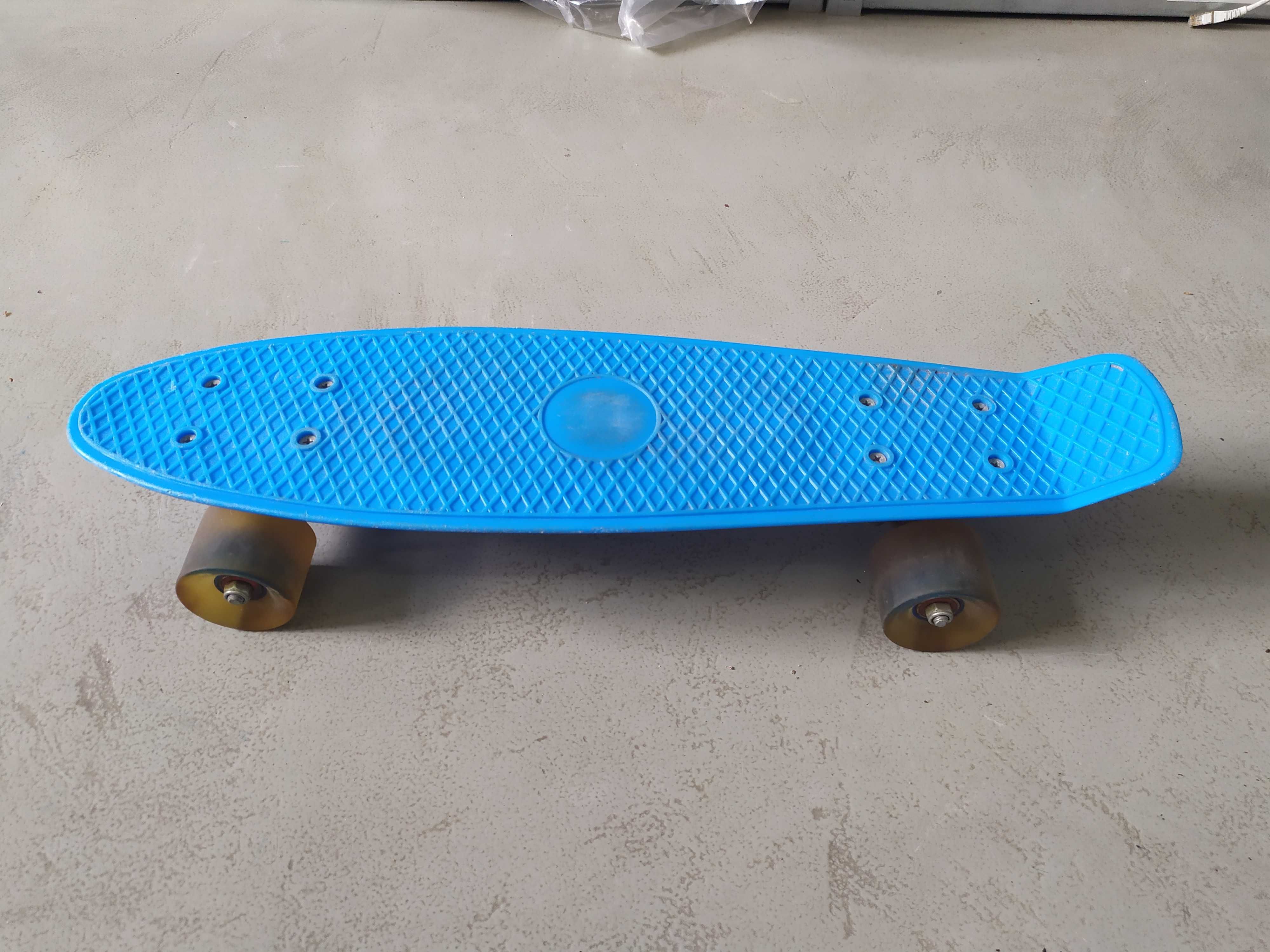 Скейтборд пені борд (Penny Board Mini Cruiser) з функцією світіння