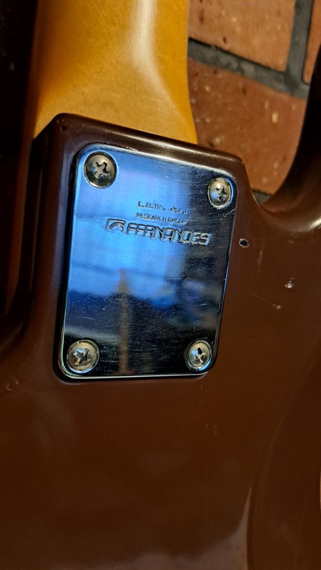 Fernandes Fretless Jazz Bass lata '70 Greco Tokai Fresher Gneco